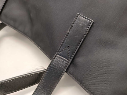 FENDI nylon logo tote bag