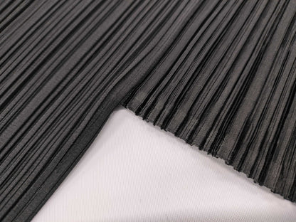 ISSEY MIYAKE Pleats Please Short Sleeve Shirt Black Shirt