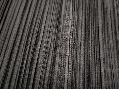 ISSEY MIYAKE Pleats Please Short Sleeve Shirt Black Shirt