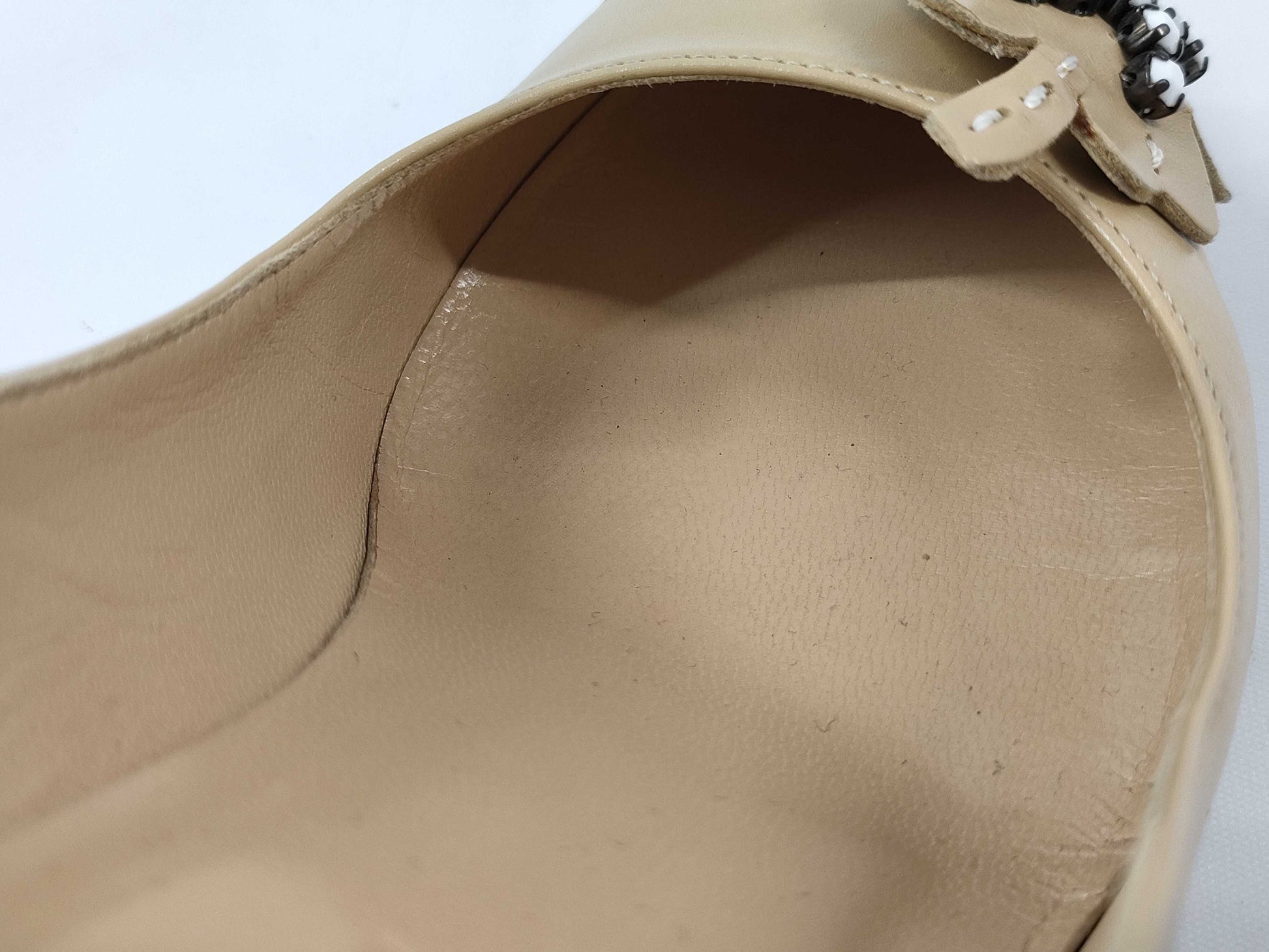 CHANEL Clover Design Leather Pumps