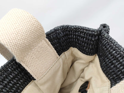 Marni Straw Tote 2-Way Basket Tote Bag