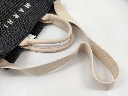 Marni Straw Tote 2-Way Basket Tote Bag