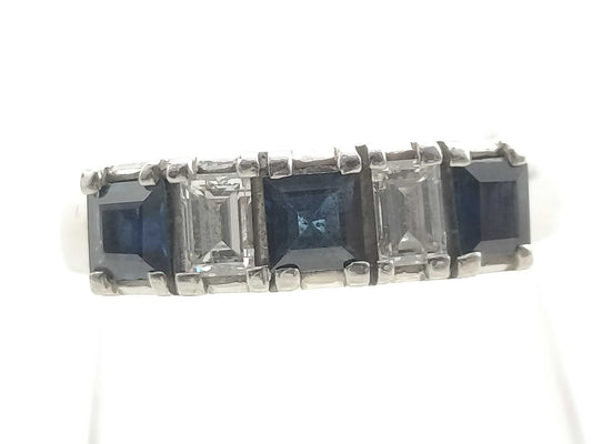 S 0.59ct D 0.26ct Pt900 5.3g Ring 