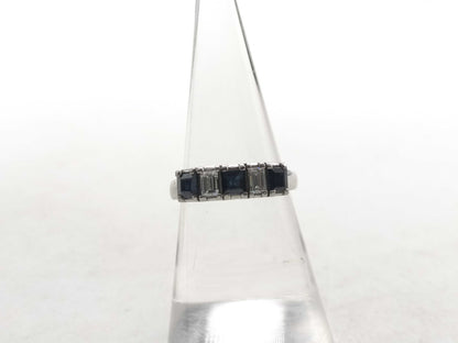 S 0.59ct D 0.26ct Pt900 5.3g Ring 
