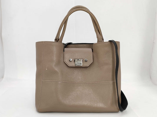 JIMMY CHOO Leather 2-Way Tote Bag