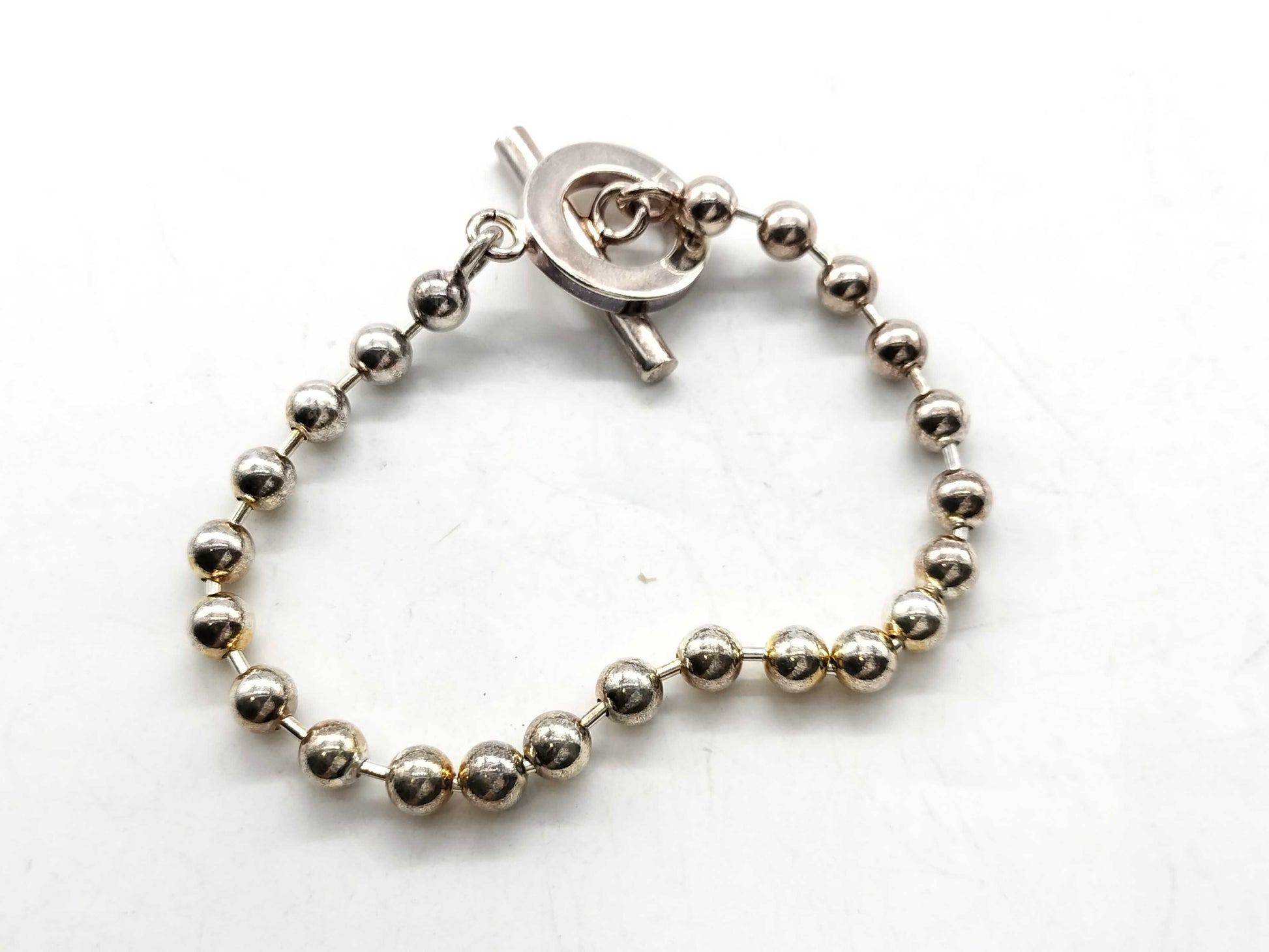 GUCCI Ball Bracelet, SV925, Size 18, 15.1g, Bracelet/Bangle