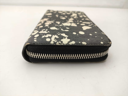 Dior round long wallet