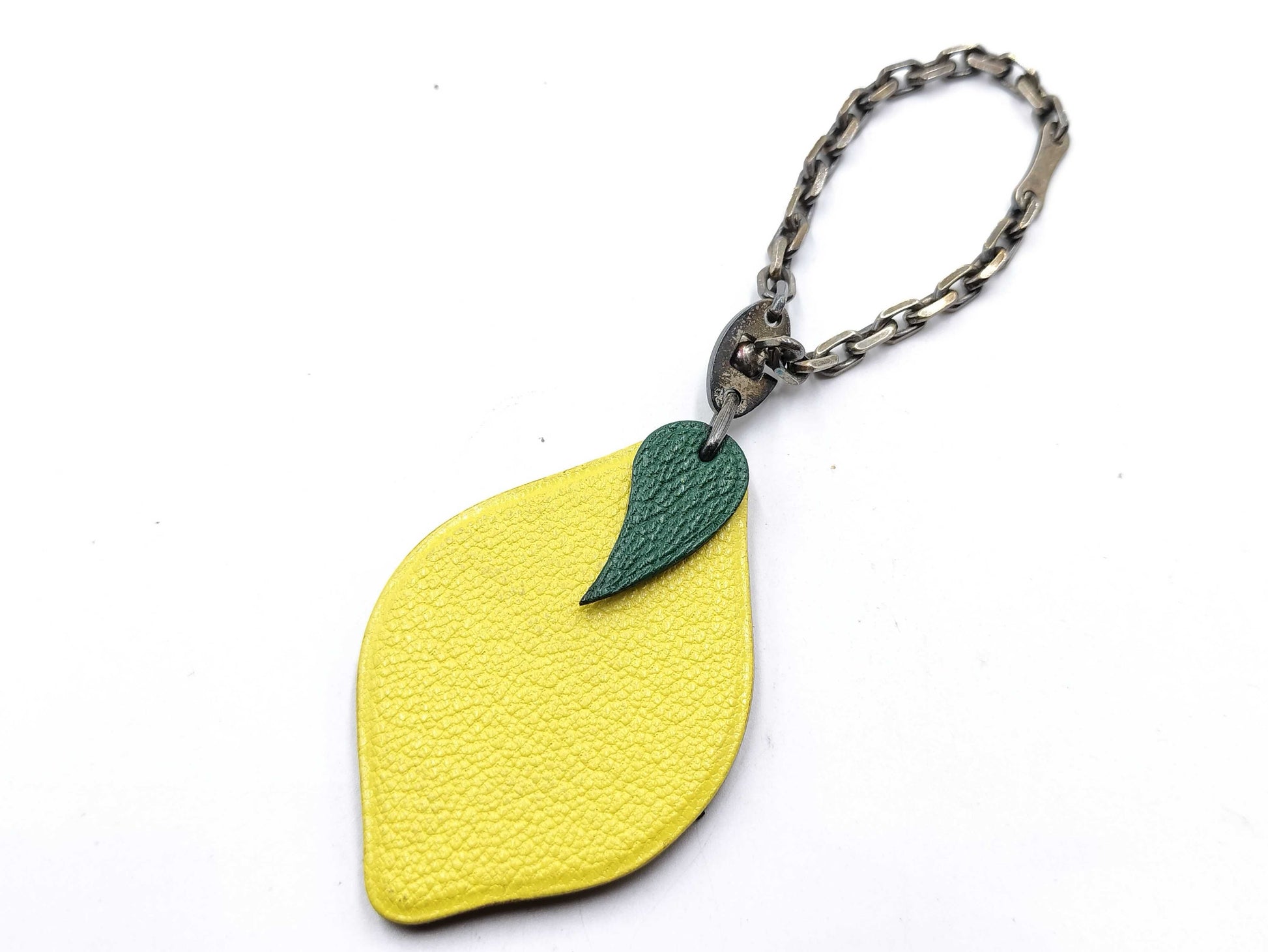 HERMES Lemon Charm Key Case/Key Holder