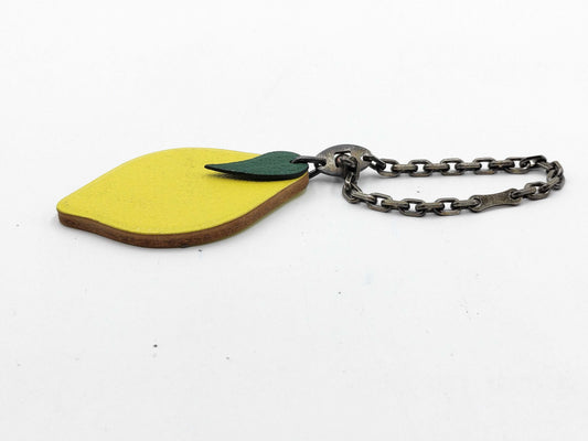 HERMES Lemon Charm Key Case/Key Holder