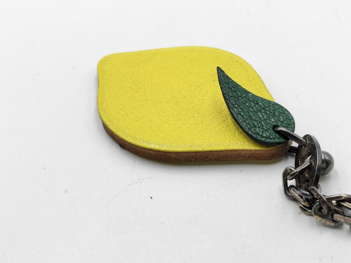 HERMES Lemon Charm Key Case/Key Holder