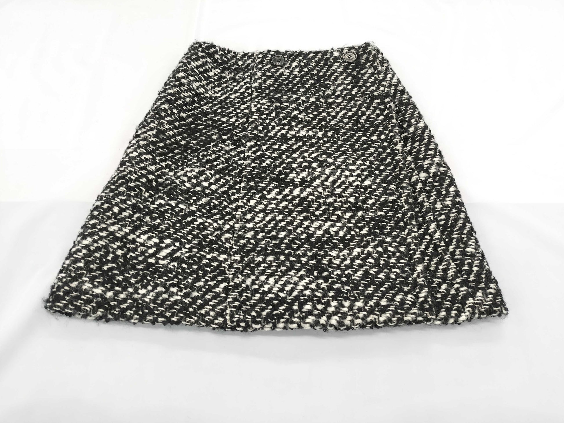 PRADA Tweed Wrap Skirt