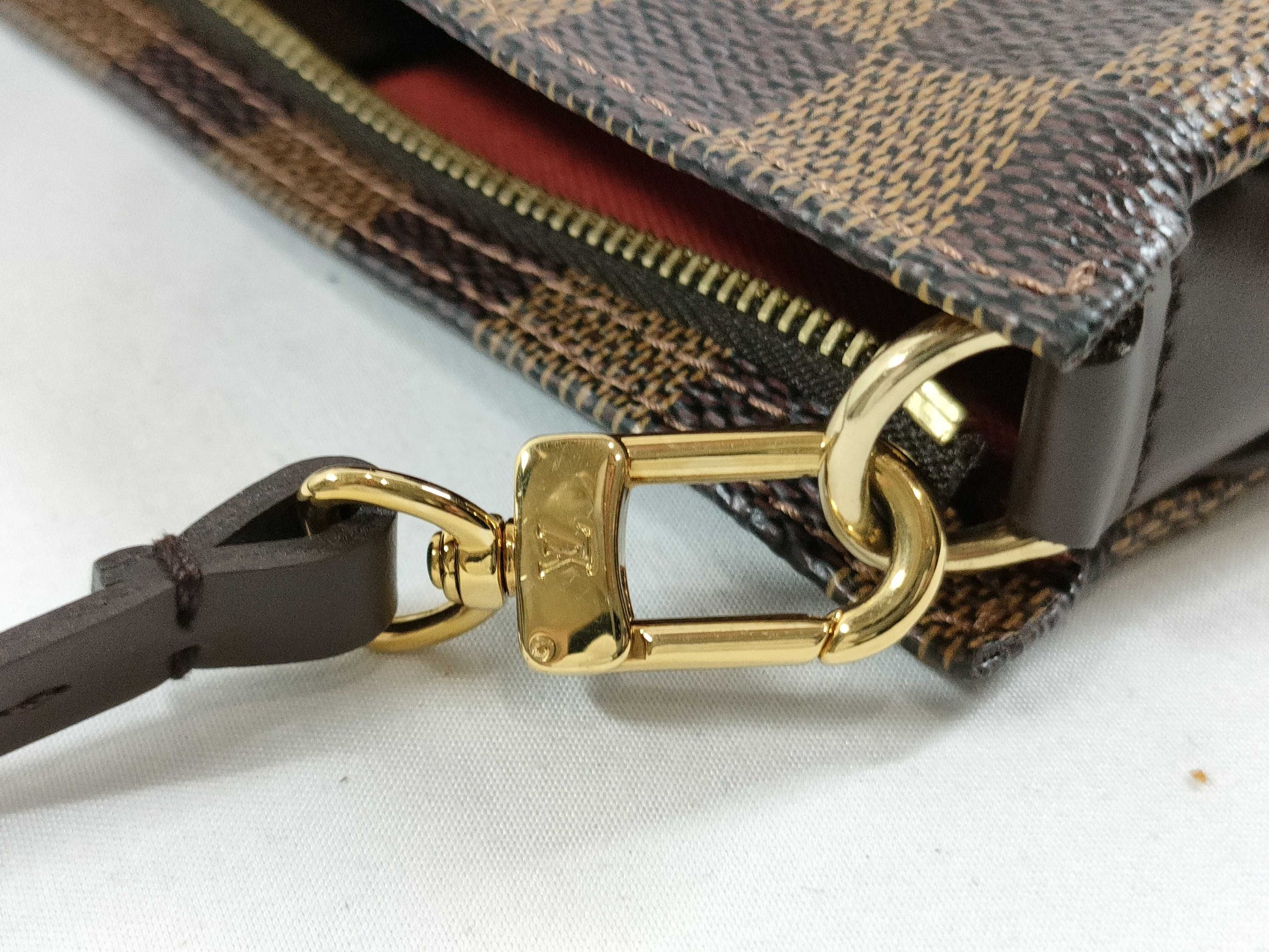 LOUIS VUITTON [Serial Number] FL0092 Damier Accessoires Handbag