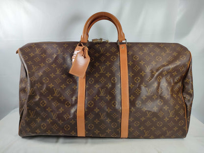 LOUIS VUITTON Monogram Keepall 60 Boston Bag