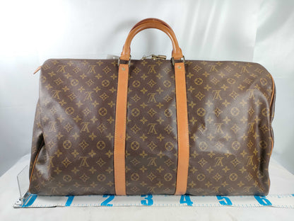 LOUIS VUITTON Monogram Keepall 60 Boston Bag