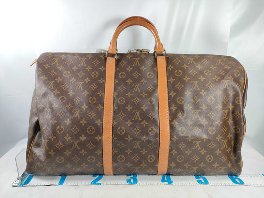 LOUIS VUITTON Monogram Keepall 60 Boston Bag