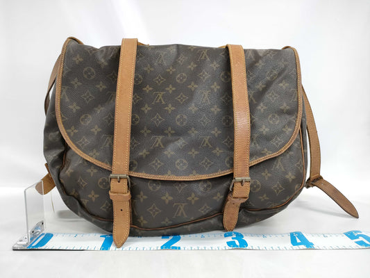 LOUIS VUITTON AR8812 Monogram M42252 Saumur 43 Shoulder Bag