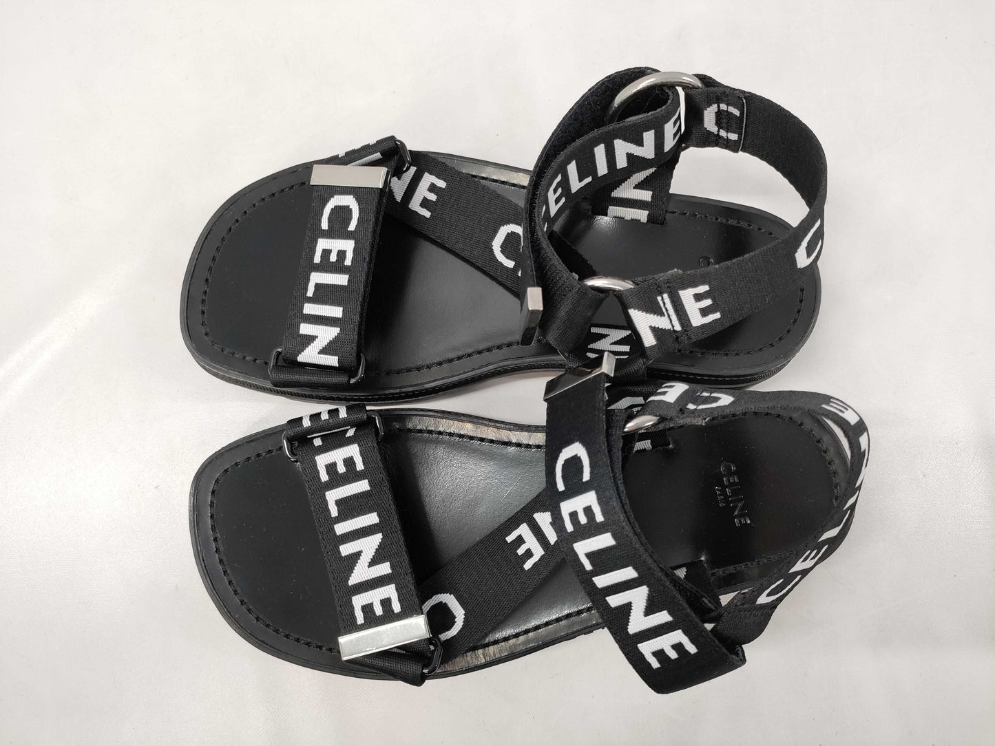 CELINE logo size: 37 sandals
