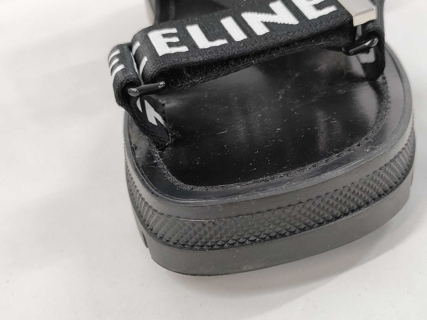 CELINE logo size: 37 sandals