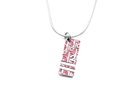 Dior Plate Logo Necklace Necklace