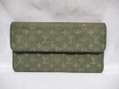 LOUIS VUITTON Monogram Mini Minilan Porte Tresor International Wallet