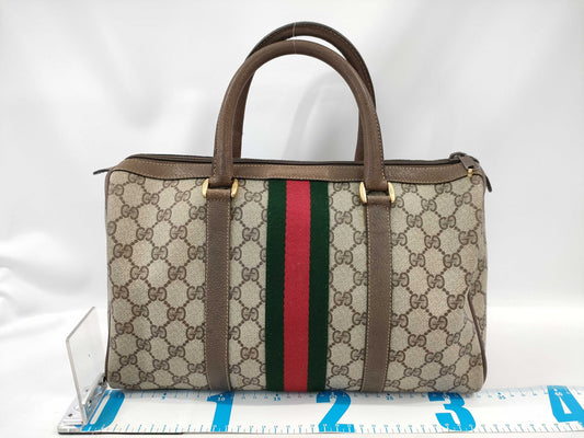 GUCCI Old Sherry Boston Bag 69・02・007 Boston Bag