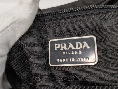 PRADA nylon tote bag with repair marks