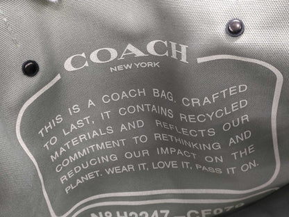 COACH CF079 Canvas Tote Bag