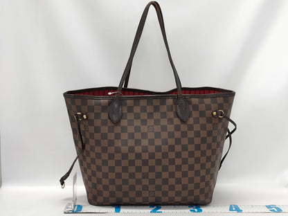 LOUIS VUITTON Damier N51105 Neverfull MM Tote Bag