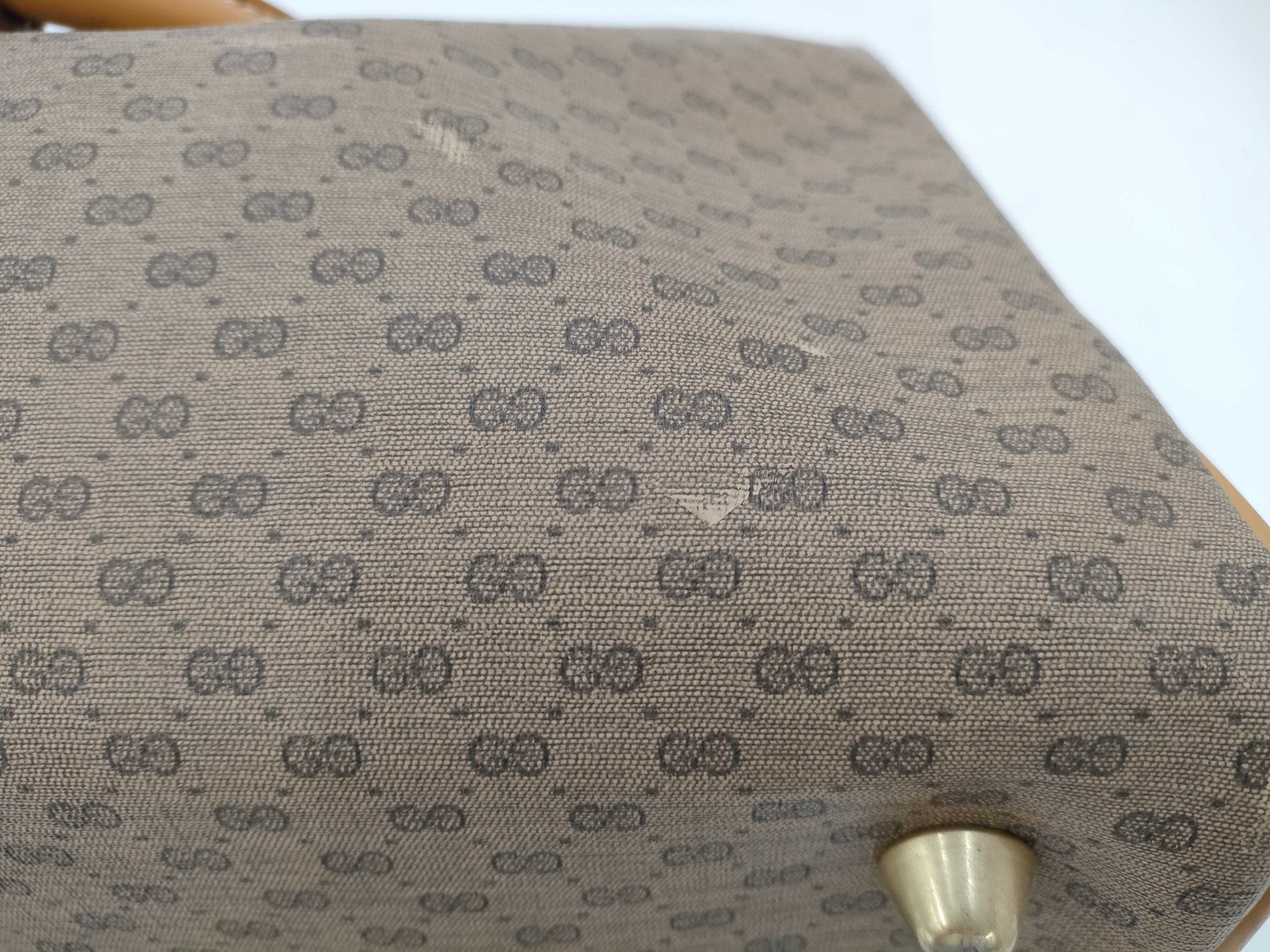 GUCCI Old Gucci GG/Boston/PVC/012・58・0194 Boston Bag Boston Bag
