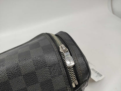 LOUIS VUITTON Damier Graphite Toiletry Pouch Second Bag