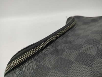 LOUIS VUITTON Damier Graphite Toiletry Pouch Second Bag