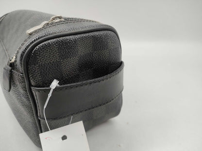 LOUIS VUITTON Damier Graphite Toiletry Pouch Second Bag