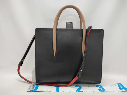 Christian Louboutin Leather/Studs 2-Way Shoulder Bag