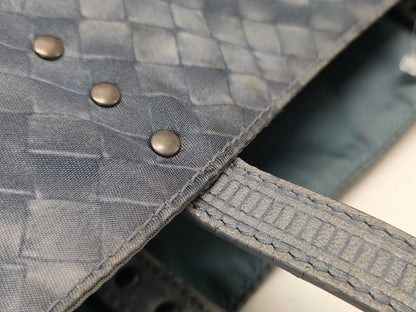 BOTTEGA VENETA Intrecciato Illusion Nylon Tote Bag