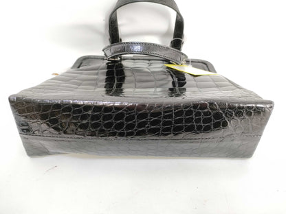 PRADA Crocodile/Clasp/Hand/Vintage Handbag