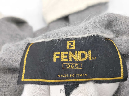 FENDI knit coat coat
