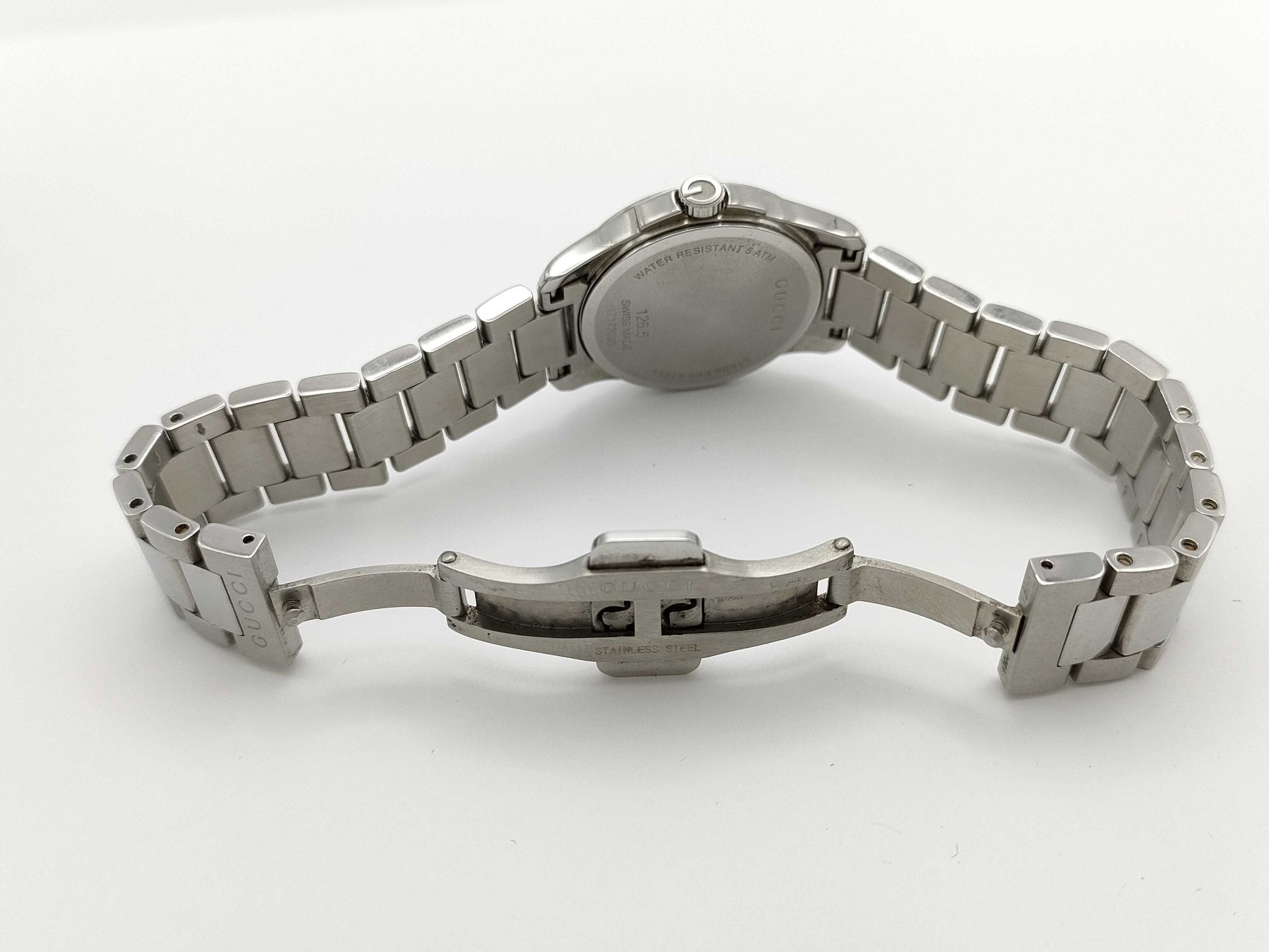 GUCCI 126.5/Box and links included Women's watch