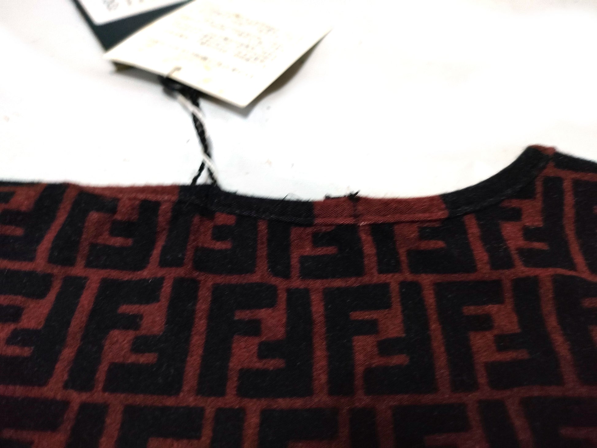 FENDI Zucca top with tags