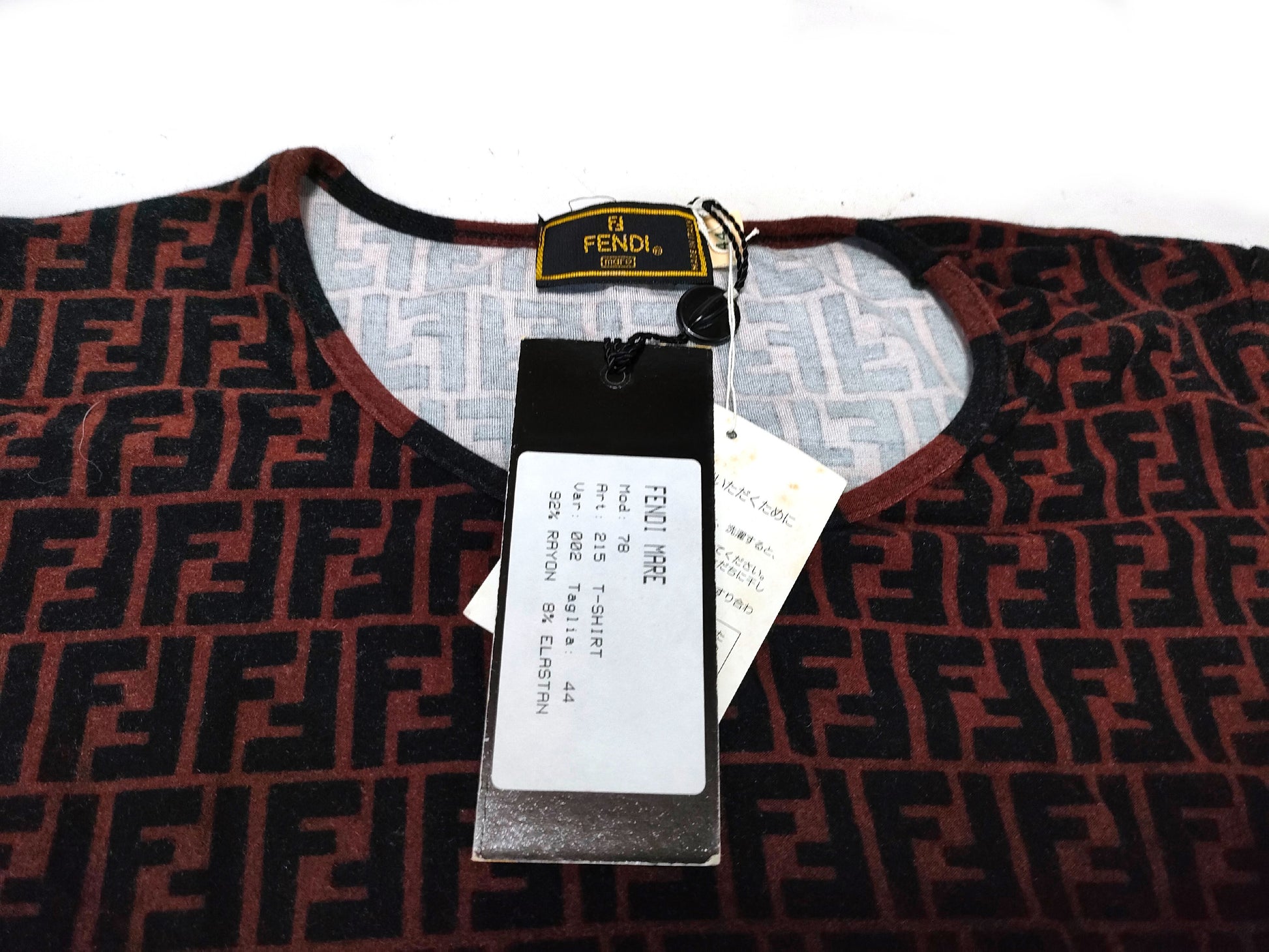FENDI Zucca top with tags