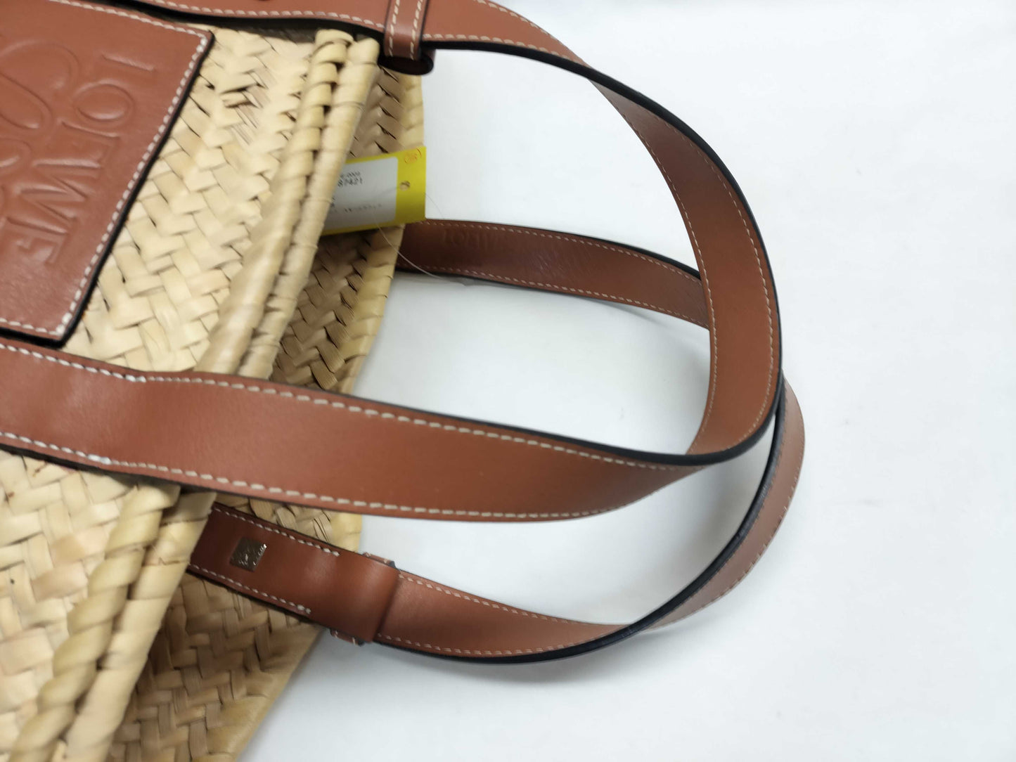 LOEWE Basket Small Raffia Handbag
