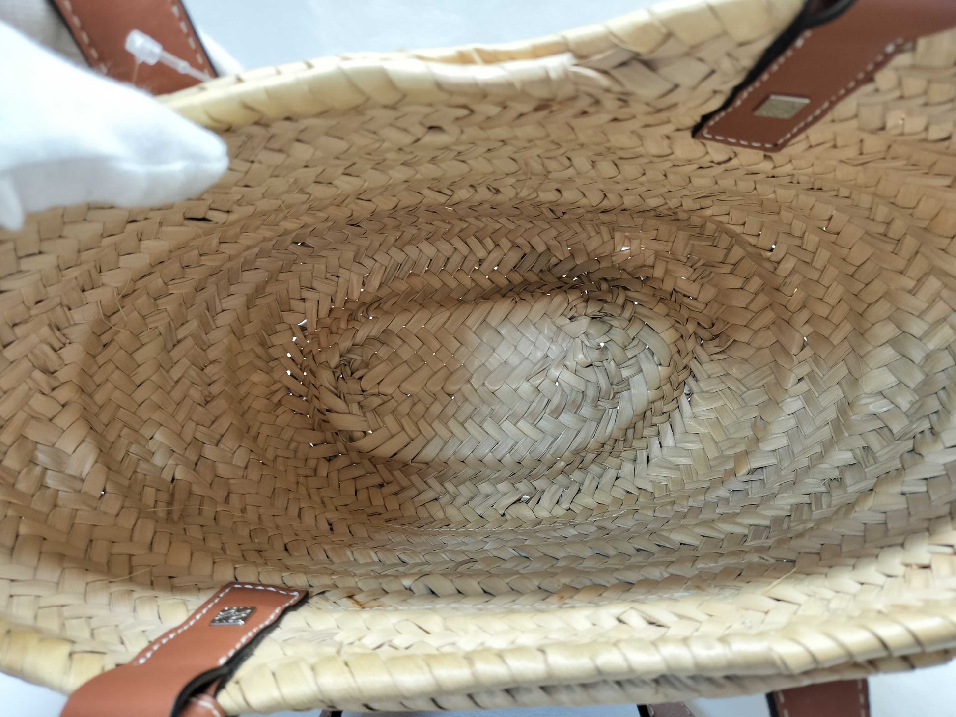 LOEWE Basket Small Raffia Handbag