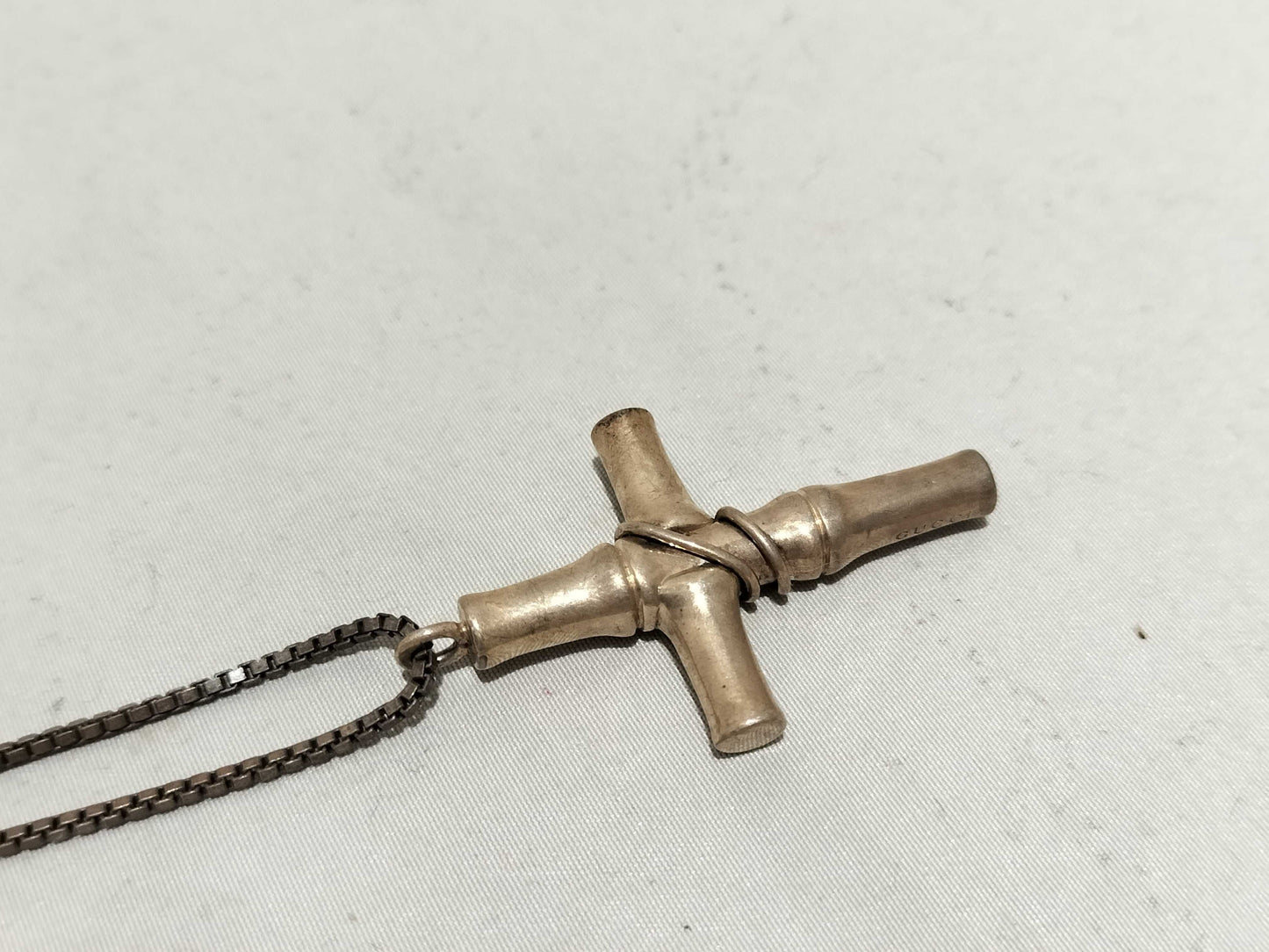 GUCCI Bamboo Necklace 925 Necklace