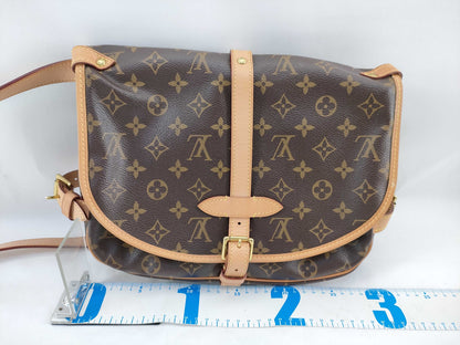 LOUIS VUITTON MB2153 Monogram M42256 Saumur 30 Shoulder Bag