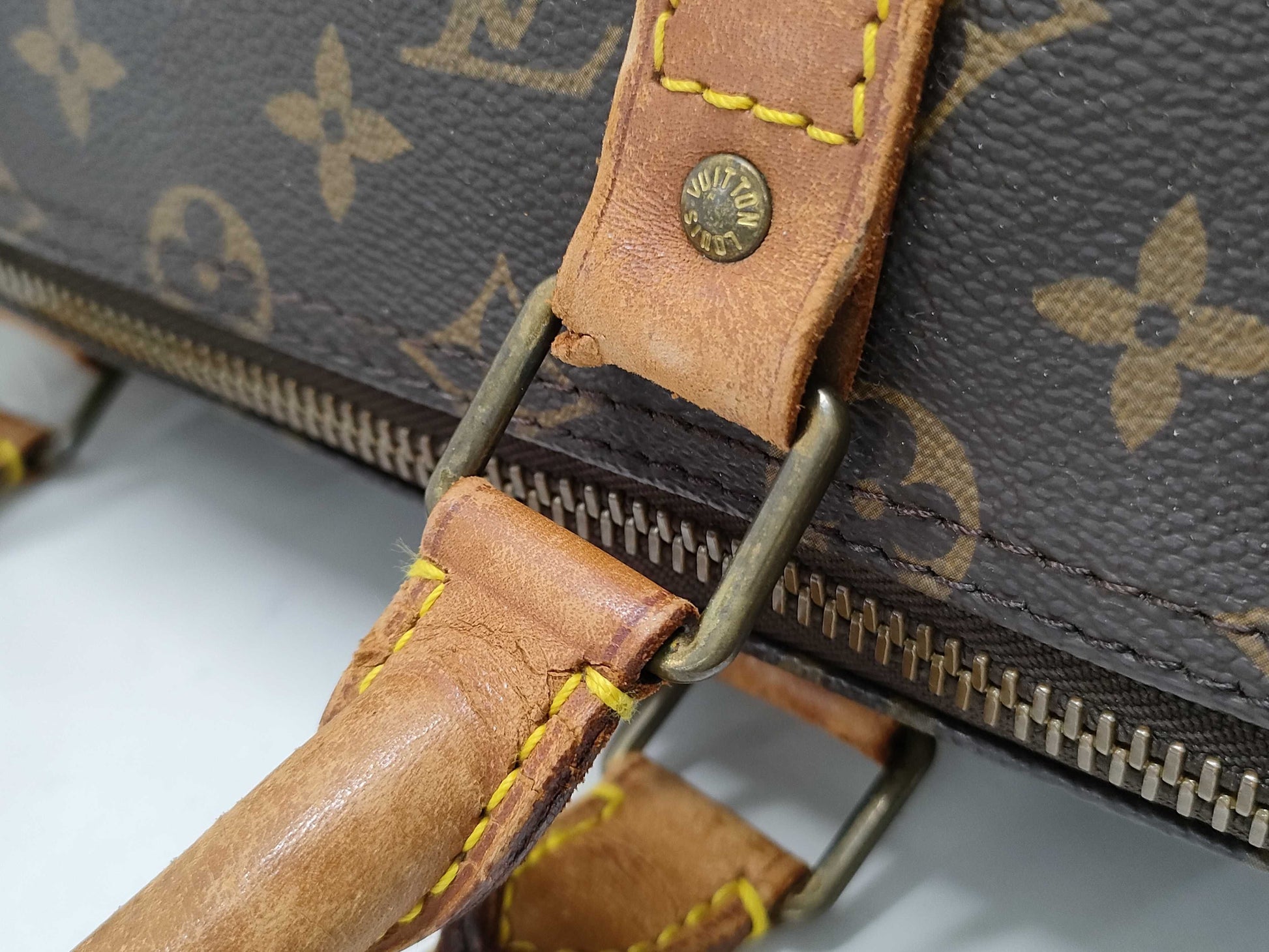 LOUIS VUITTON Monogram M41426 Keepall 50 Boston Bag