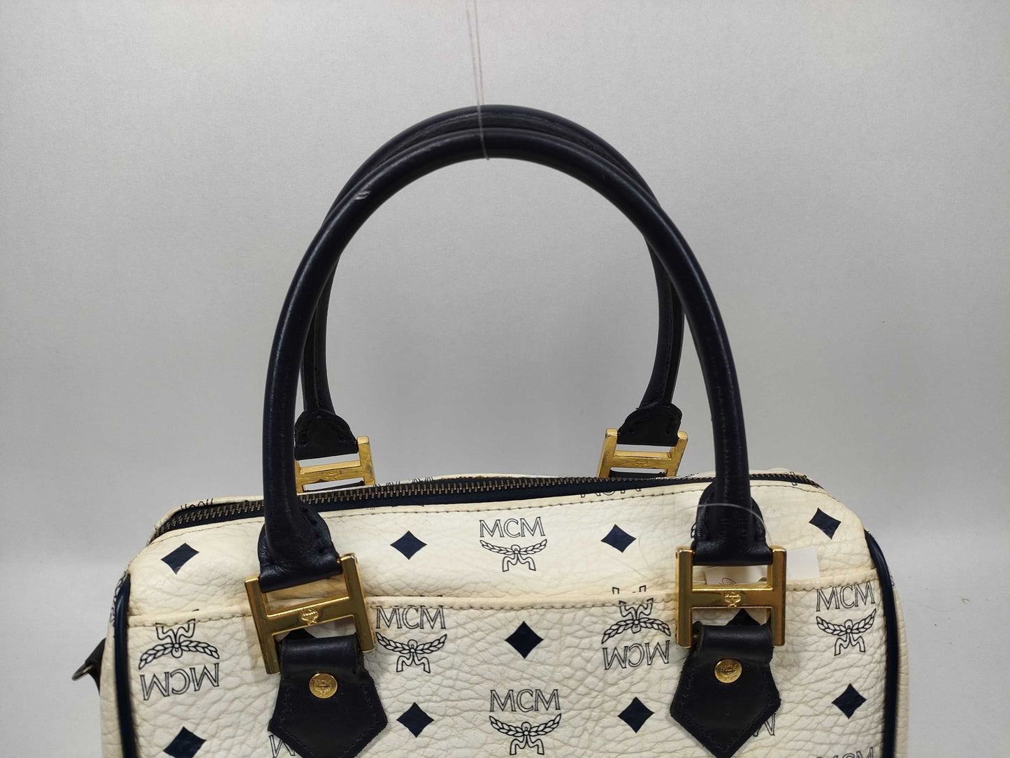 MCM Mini Boston/2-Way Boston Bag