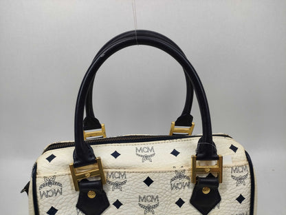 MCM Mini Boston/2-Way Boston Bag