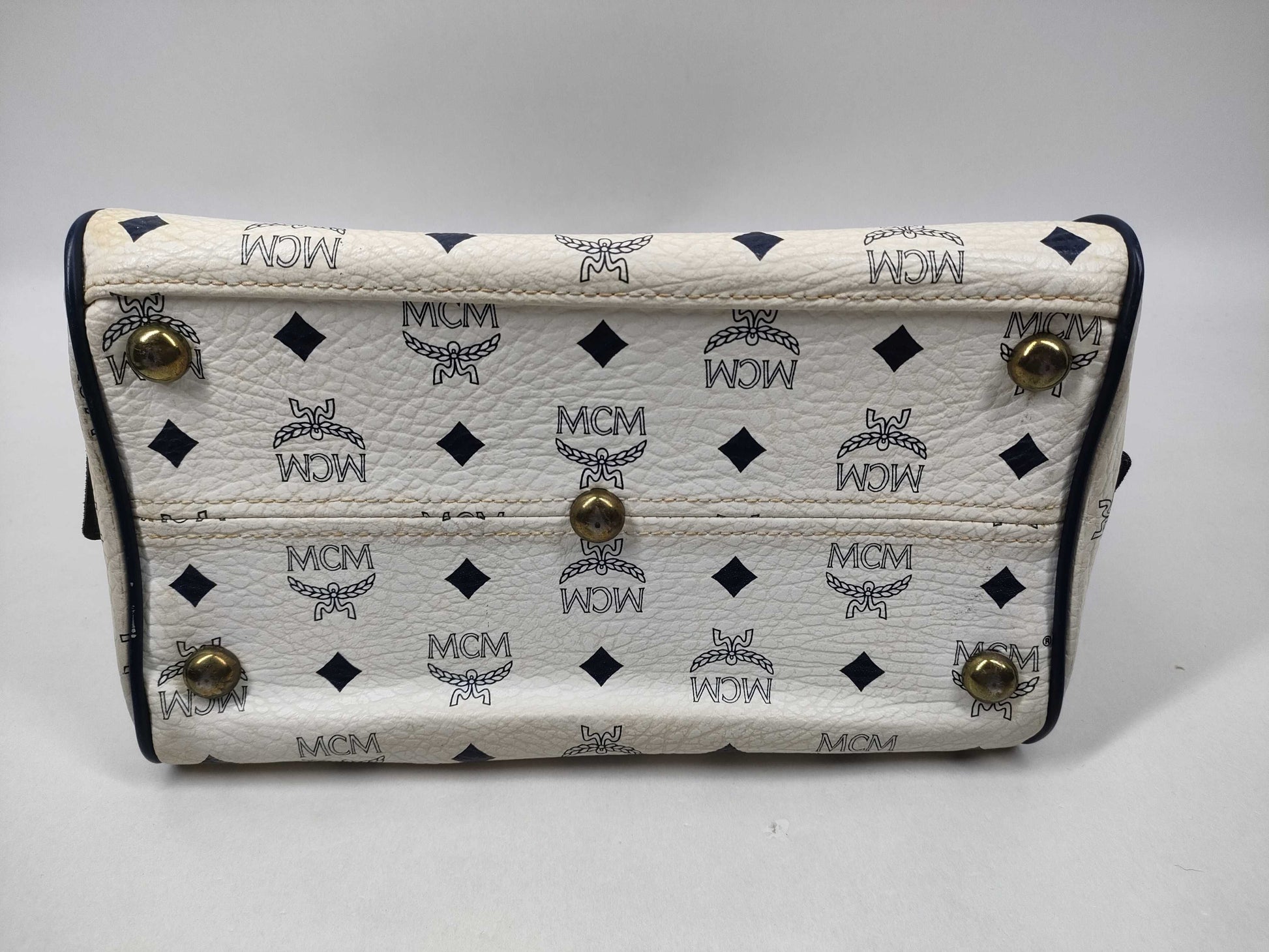 MCM Mini Boston/2-Way Boston Bag