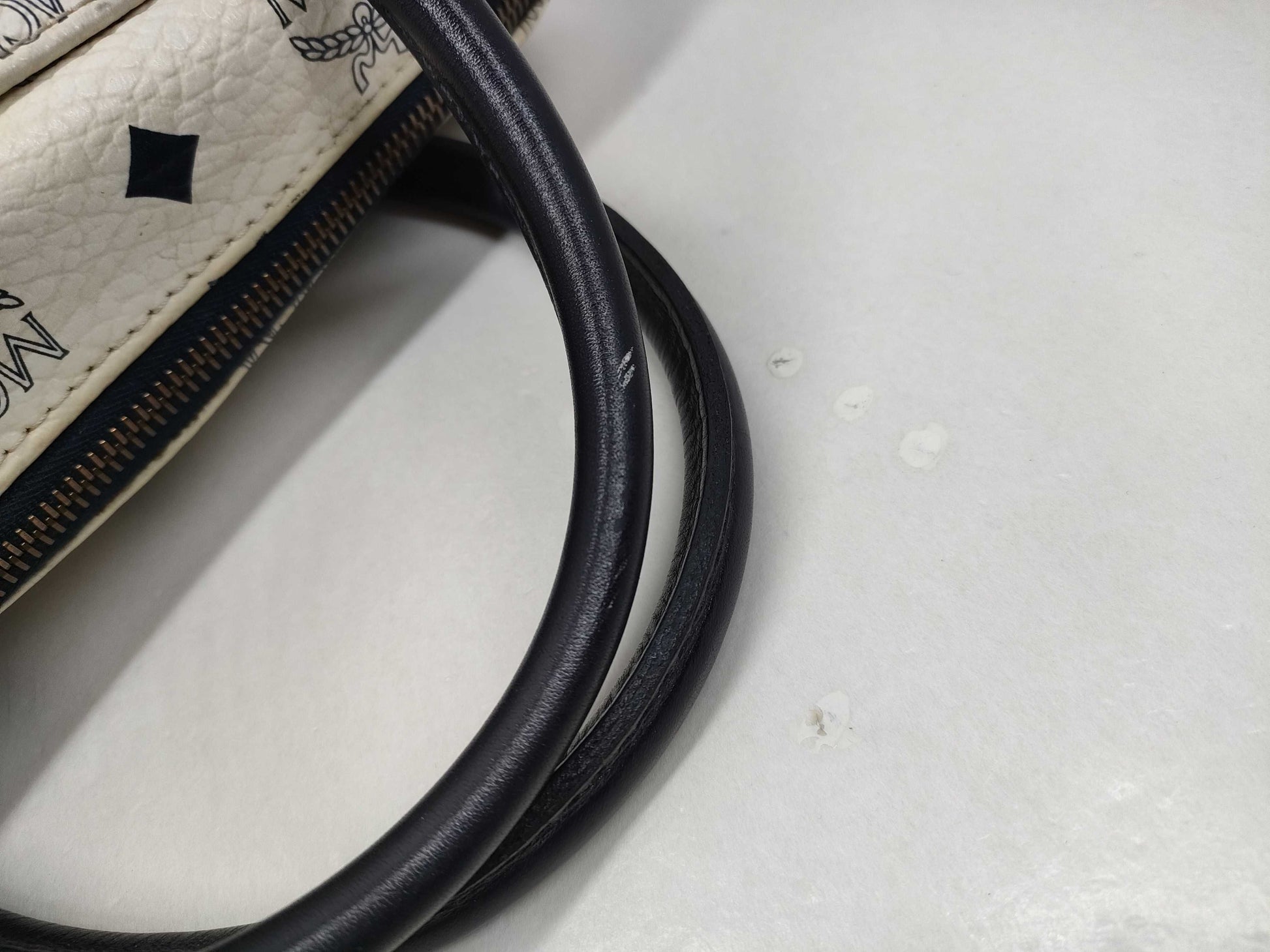 MCM Mini Boston/2-Way Boston Bag