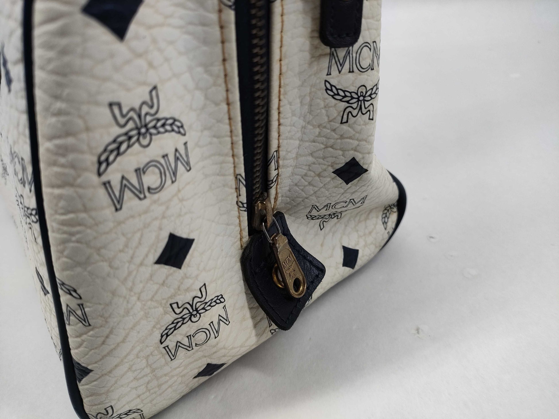 MCM Mini Boston/2-Way Boston Bag