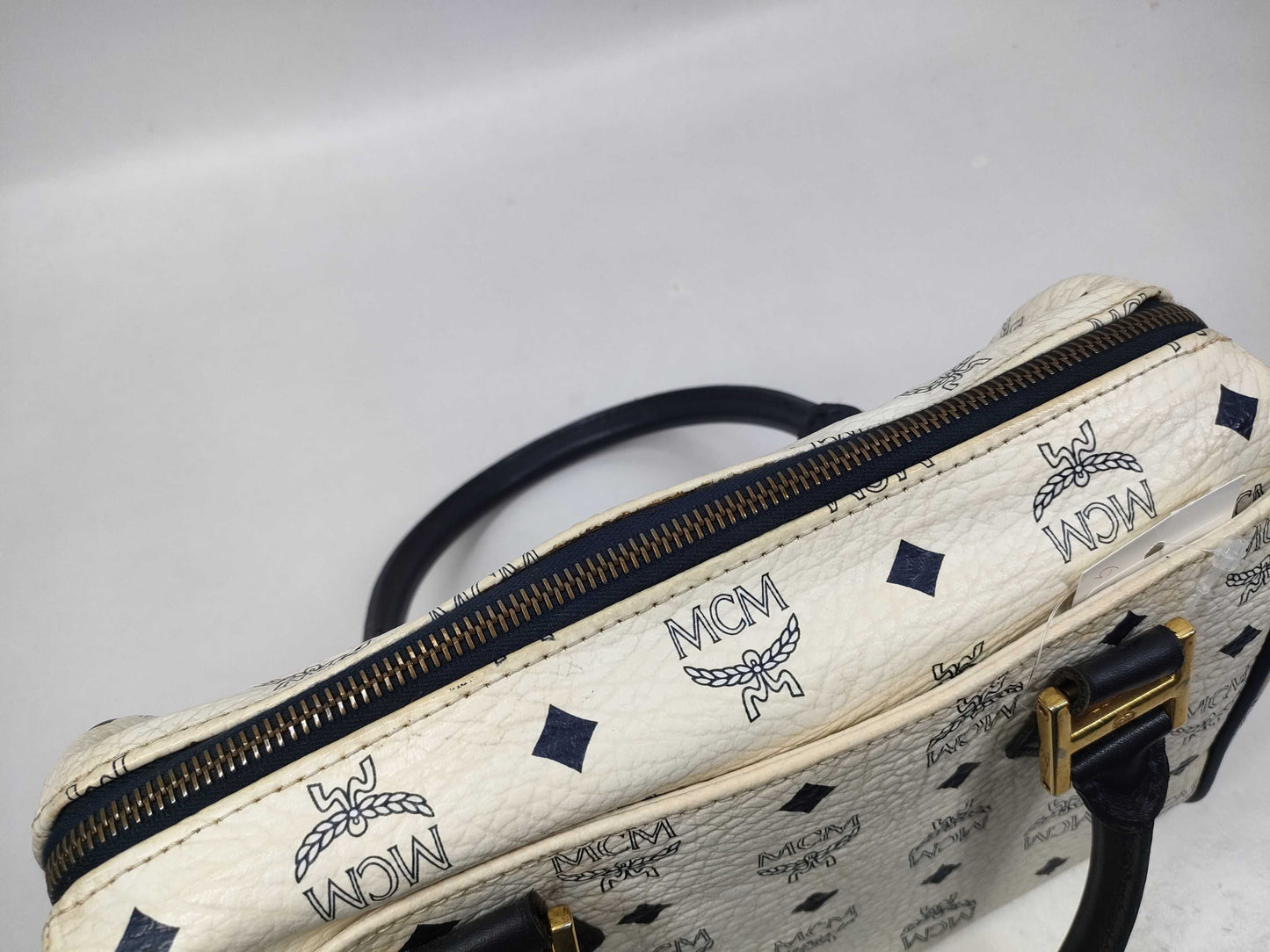 MCM Mini Boston/2-Way Boston Bag